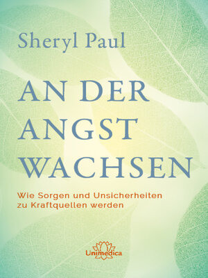 cover image of An der Angst wachsen